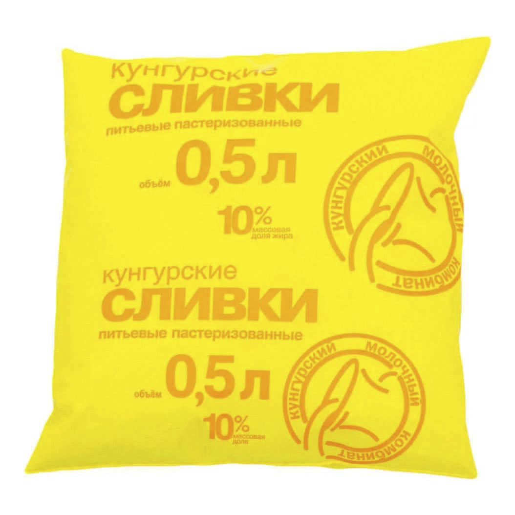 

Сливки Кунгурский молочный комбинат питьевые 10% 500 мл