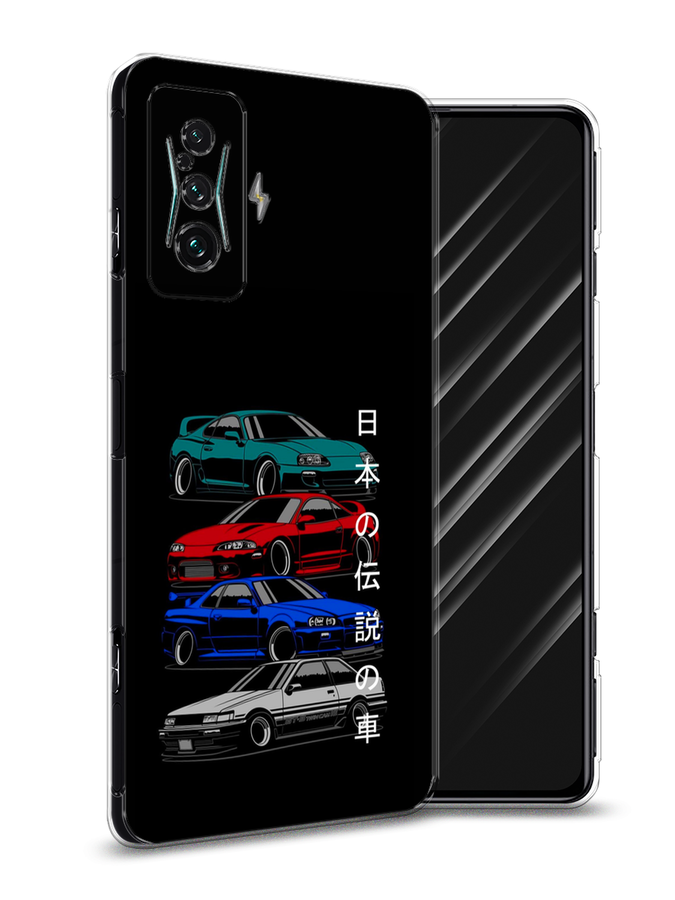 

Чехол Awog на Xiaomi Redmi K50 GE "JDM Legend cars", Разноцветный, 314350-5