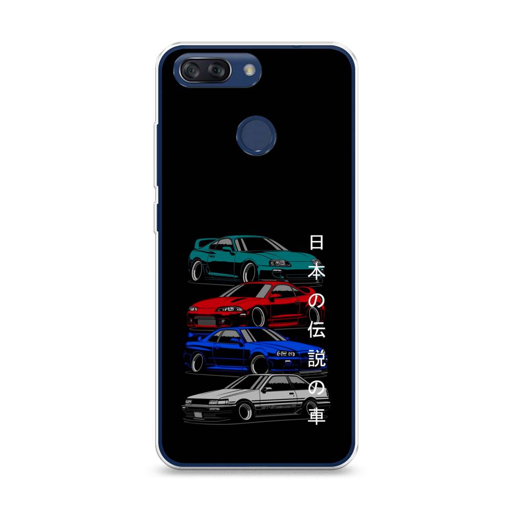 

Чехол Awog на ZTE Blade V9 Vita / ЗТЕ Блэйд V9 Vita "JDM Legend cars", Разноцветный, 132550-5