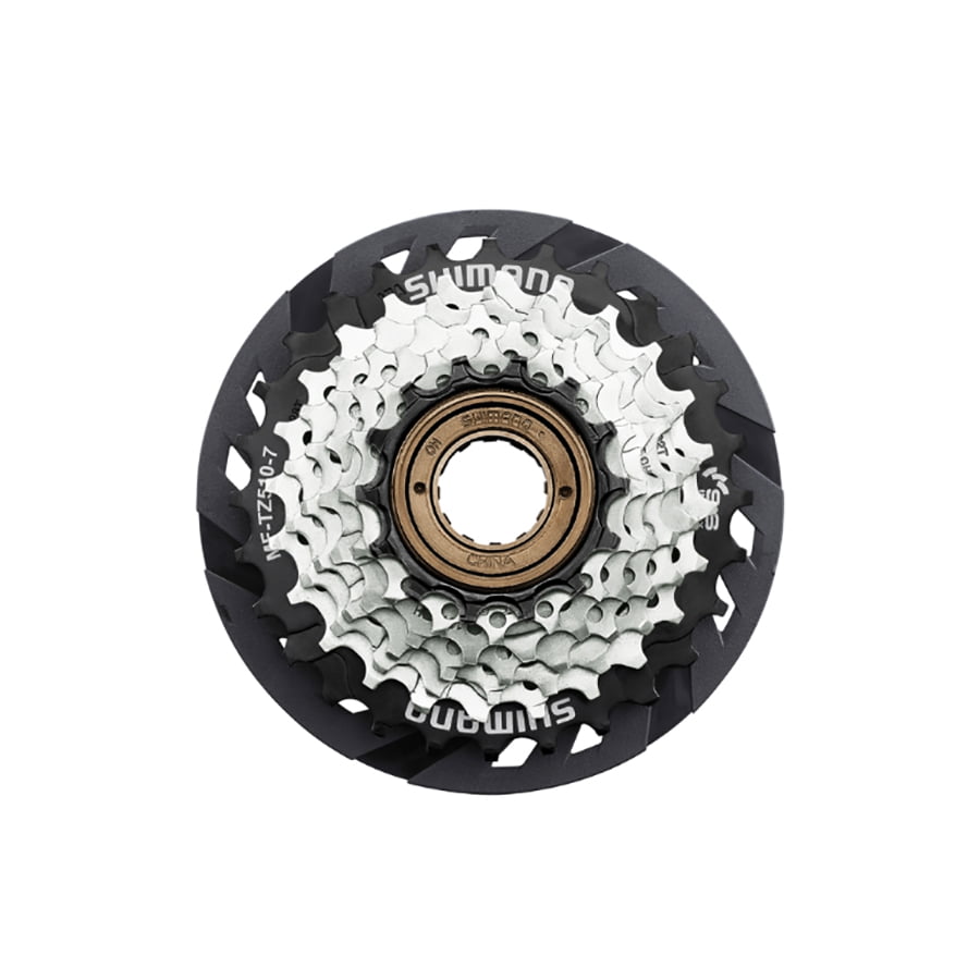 фото Трещотка shimano tz510 7 скоростей 14-28 с защитой без упаковки amftz5107428cp