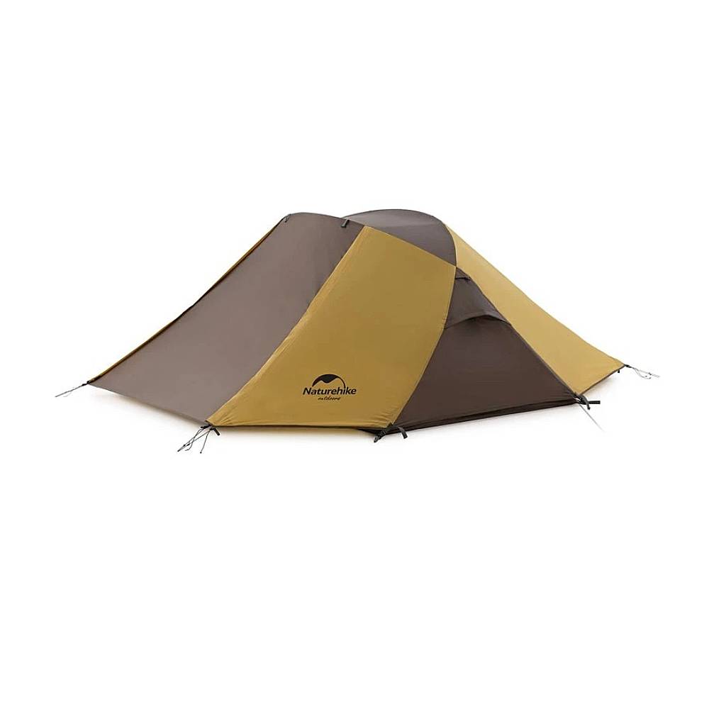 

Палатка Naturehike Butterfly 2 210T NH21YW132 желто-коричневая, Коричневый, NH21YW132
