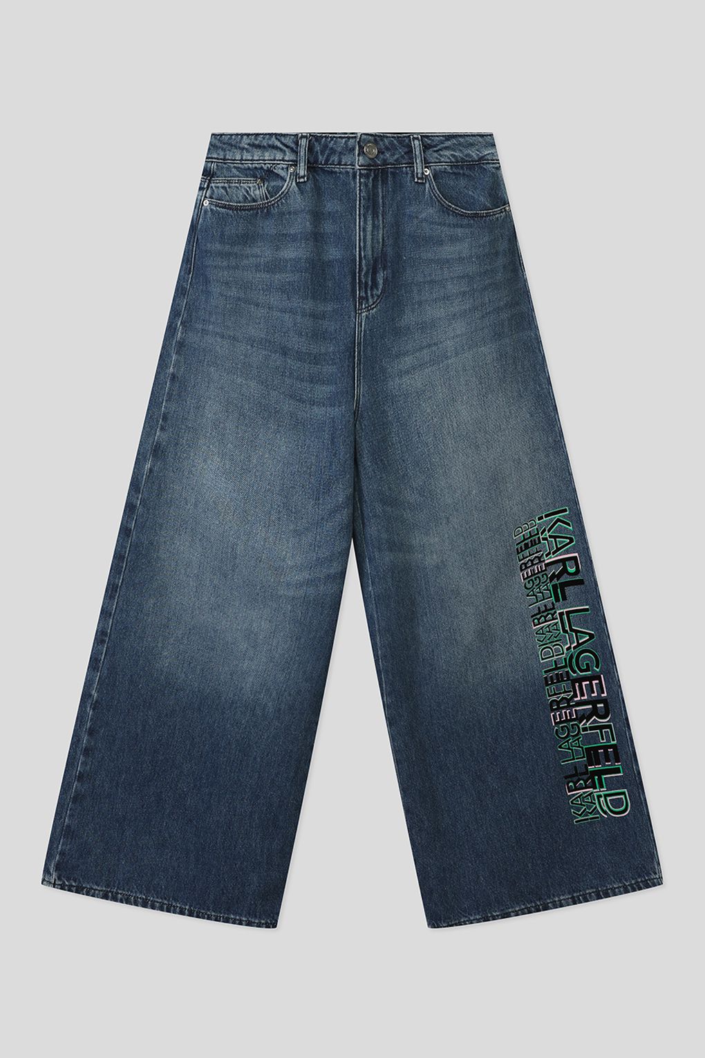 

Джинсы женские Karl Lagerfeld 235W1104 голубые 27, Голубой, 235W1104