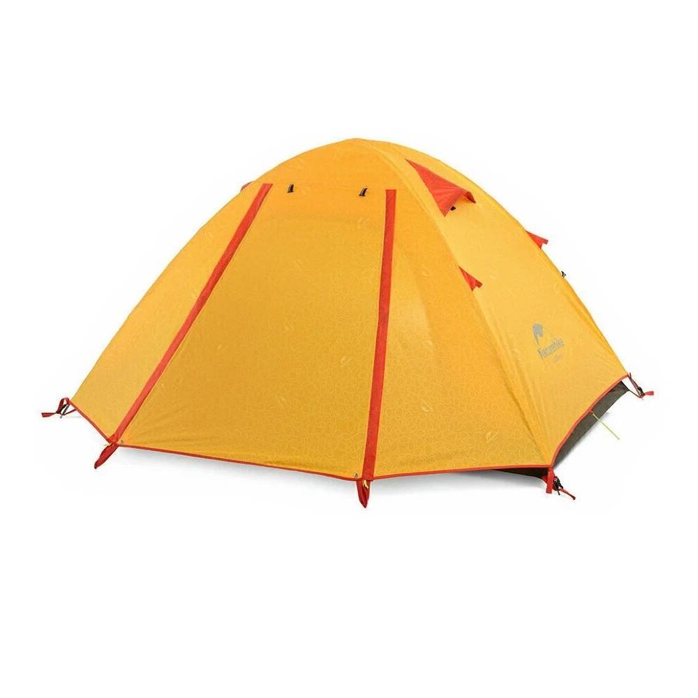 

Палатка Naturehike P-Series 3 210T NH18Z033-P 210T оранжевая, Оранжевый, NH18Z033-P 210T
