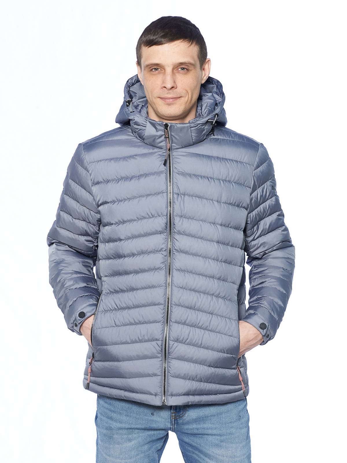

Куртка мужская Zero Frozen 4224 серая 54 RU, Серый, 4224