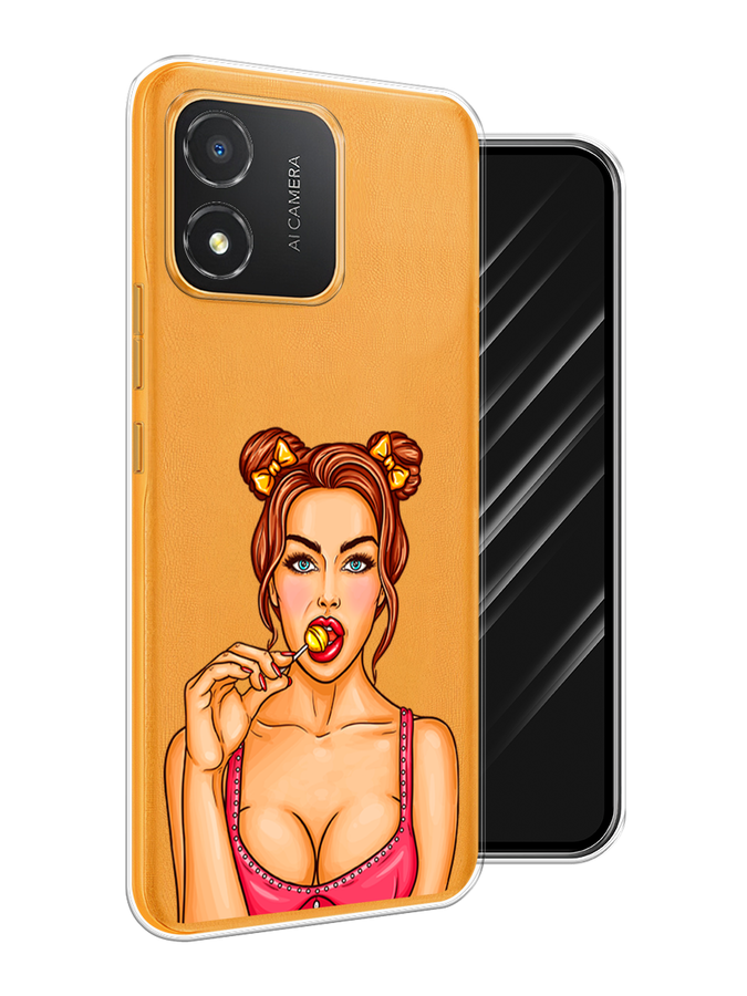 

Чехол Awog на Honor X5 "Вкусный леденец", Бежевый;коричневый;розовый, 6120950-7
