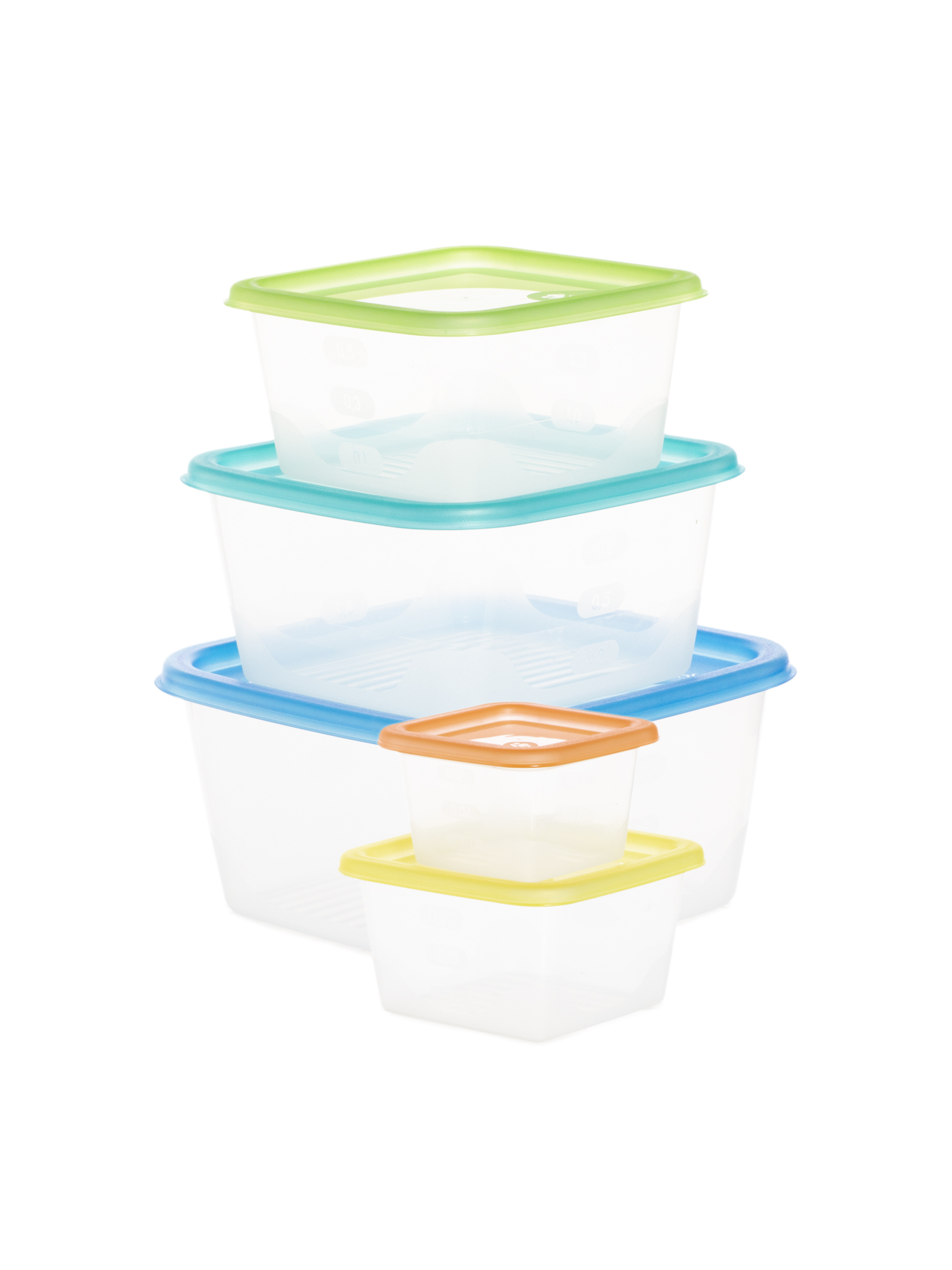 Набор контейнеров для хранения продуктов FunBox Fusion с гибкой крышкой 515₽