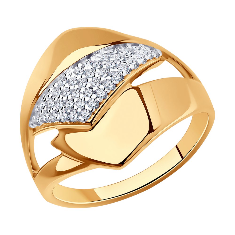 

Кольцо из серебра с фианитом р. 19.5 Diamant 93-110-00681-1, 93-110-00681-1