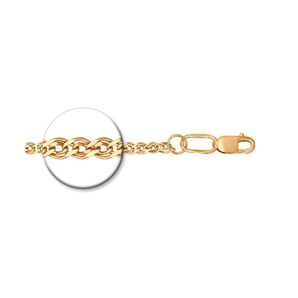 

Цепочка из золоченого серебра 40 см Diamant 93-180-06040-1, 93-180-06040-1