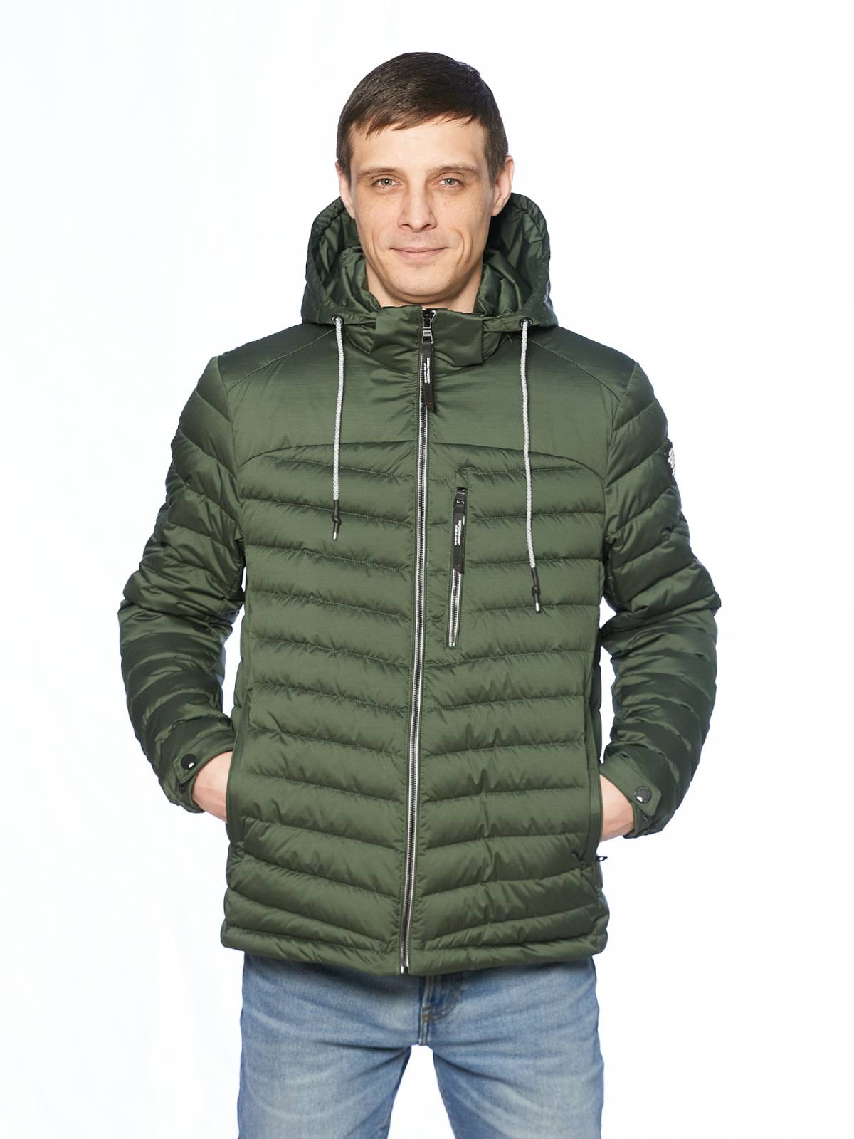 Куртка мужская Zero Frozen 4229 зеленая 54 RU