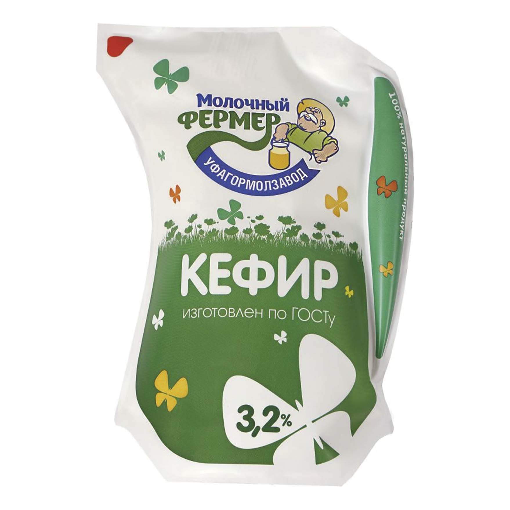 

Кефир Молочный фермер 3,2% 900 г бзмж