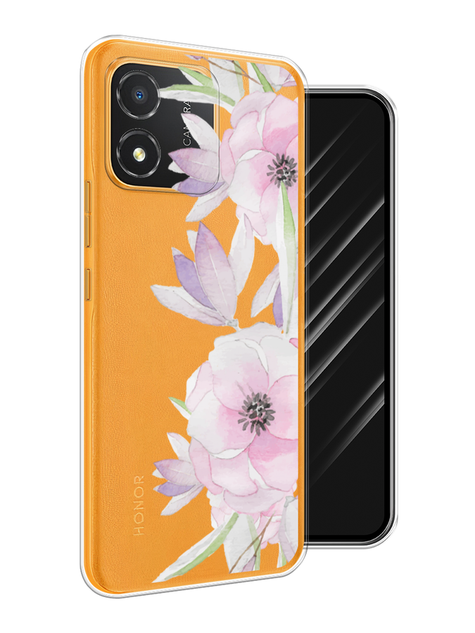 

Чехол Awog на Honor X5 "Нежные анемоны", Розовый;черный;фиолетовый, 6120950-8