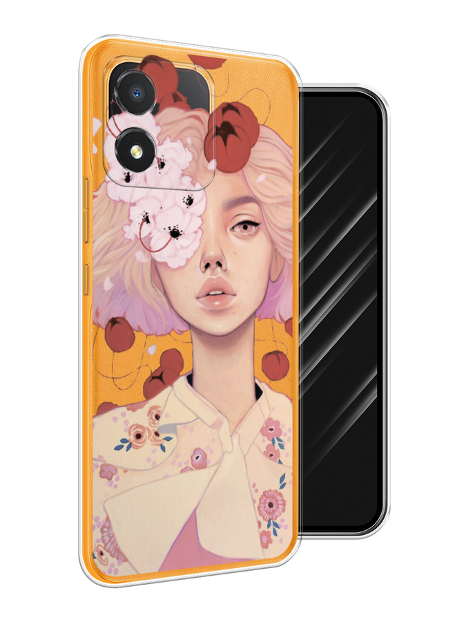 

Чехол Awog на Honor X5 "Цветочная анархия", Бежевый;розовый;бордовый, 6120950-7