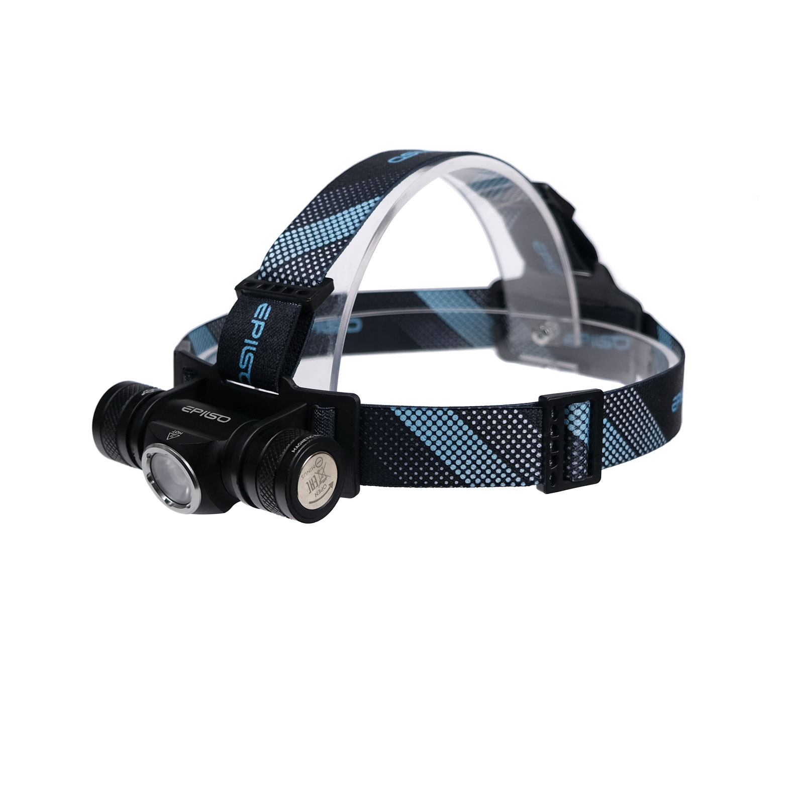 

Фонарь Epilso ручной/налобный EPF-205 LUMINUS SST40 10W 1200 Lm, Черный