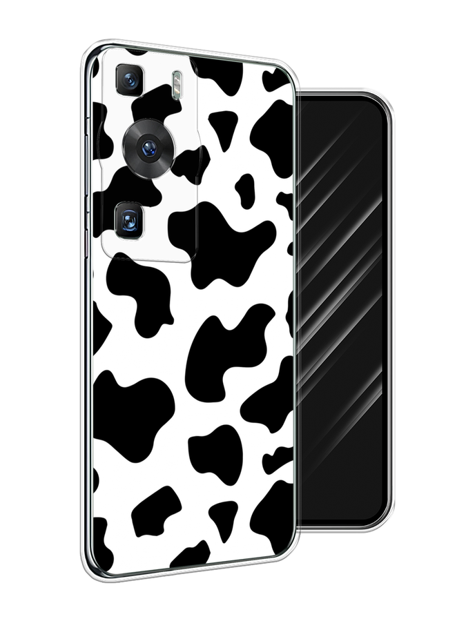 

Чехол Awog на Huawei P60/P60 Pro "Пятна коровы", Белый;черный, 6121150-1