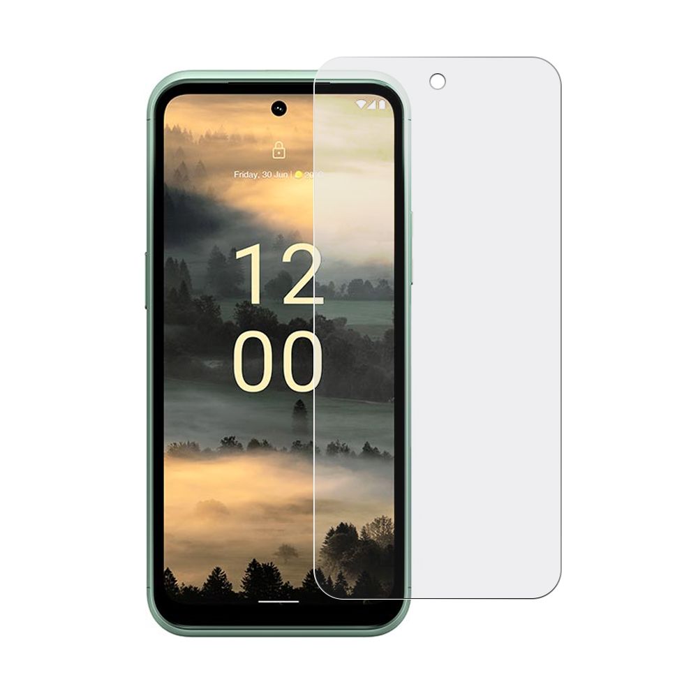 

Стекло защитное гибридное МАТОВОЕ Krutoff для Nokia XR21