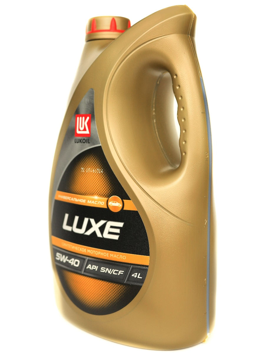 

Моторное масло Lukoil полусинтетическое ЛЮКС API SL/CF 5W40 4л