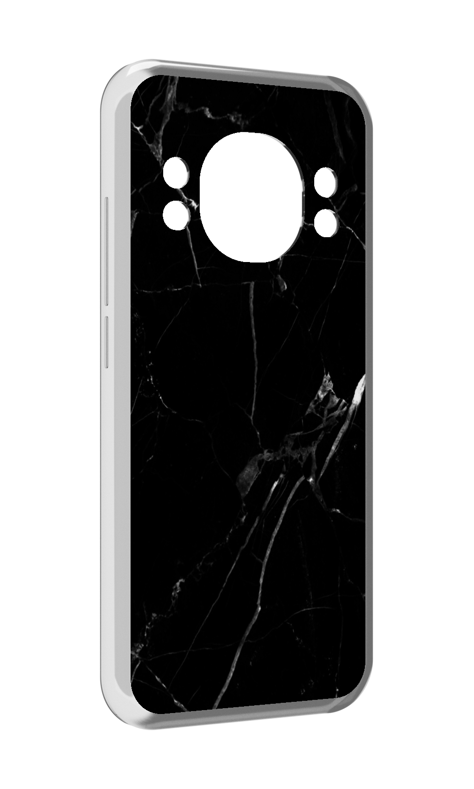 

Чехол MyPads разбитое стекло для Doogee S98 / S98 Pro, Прозрачный, Tocco