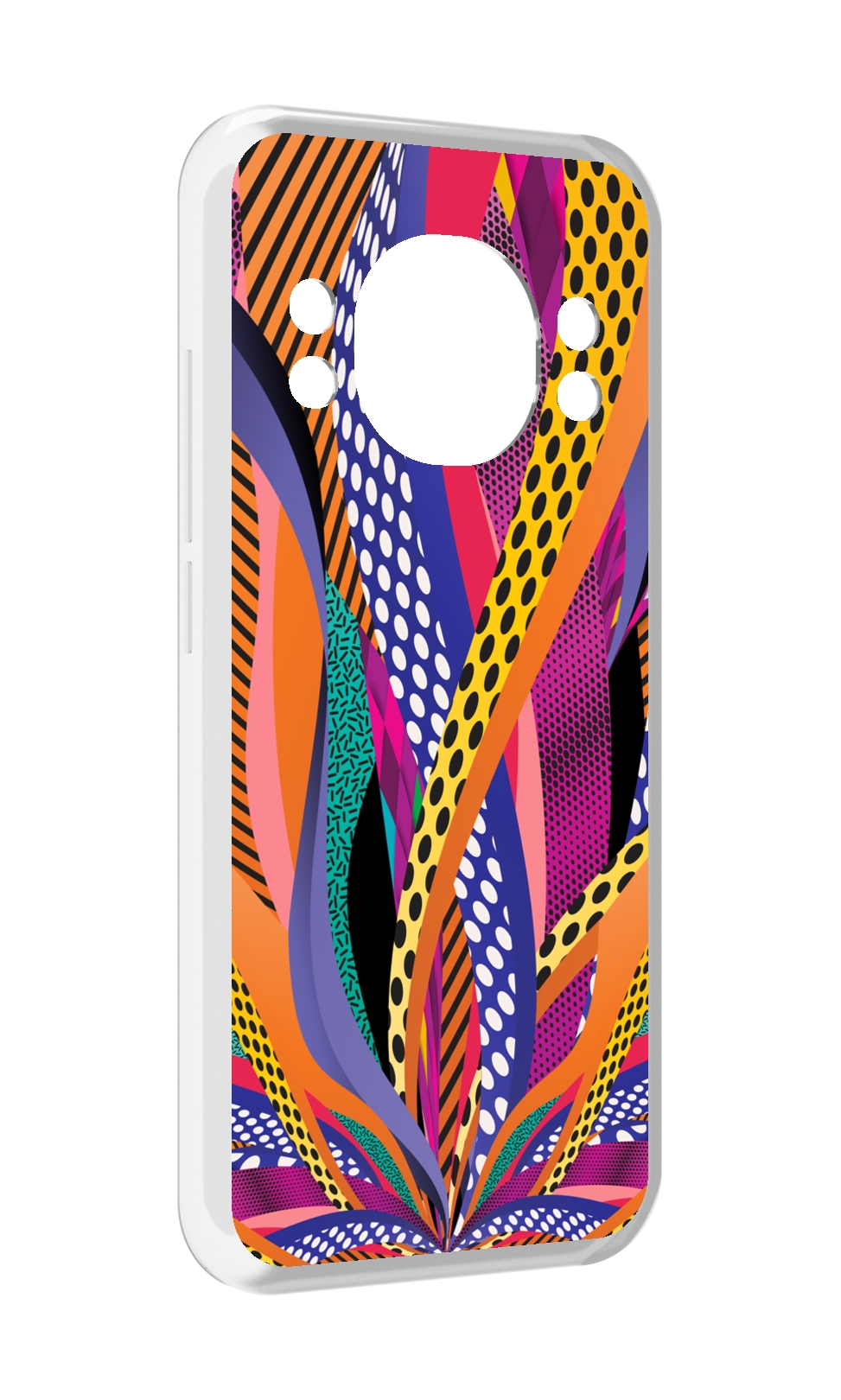 

Чехол MyPads разноцветные щупальца для Doogee S98 / S98 Pro, Прозрачный, Tocco