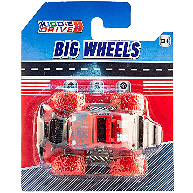 Внедорожник- трансформер Big Wheels, арт. 1253539 kiddiedrive внедорожник трансформер big wheels в блистере