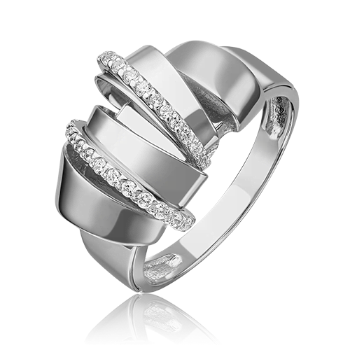 

Кольцо из золота р.18 PLATINA jewelry 01-5419-00-401-1120-48, фианит, 01-5419-00-401-1120-48