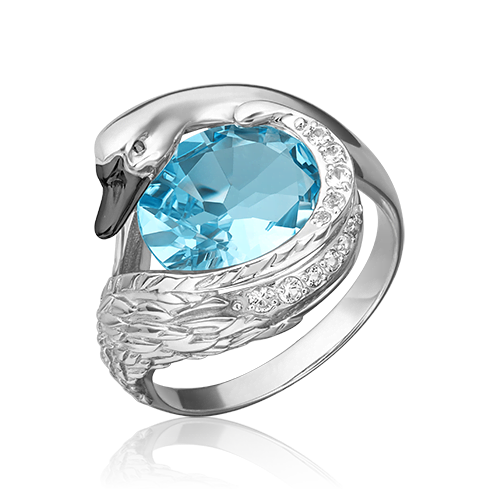 

Кольцо из золота р. PLATINA jewelry 01-5464-00-201-1120-46, топаз, 01-5464-00-201-1120-46
