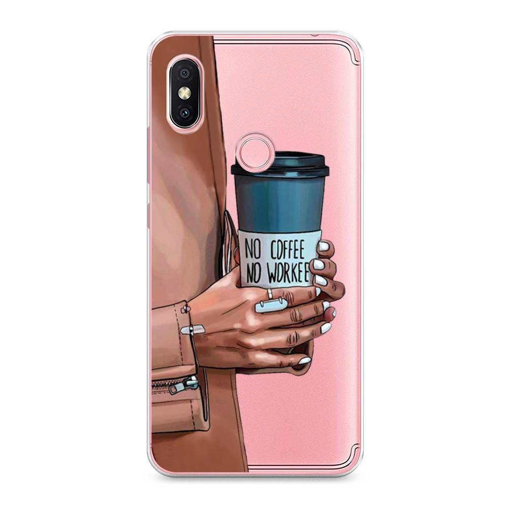 

Чехол Awog на Xiaomi Redmi S2 (Redmi Y2) "No coffee", Разноцветный, 33650-7