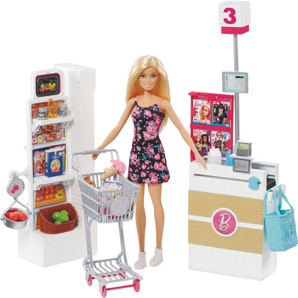 

Набор игровой Mattel Barbie Супермаркет