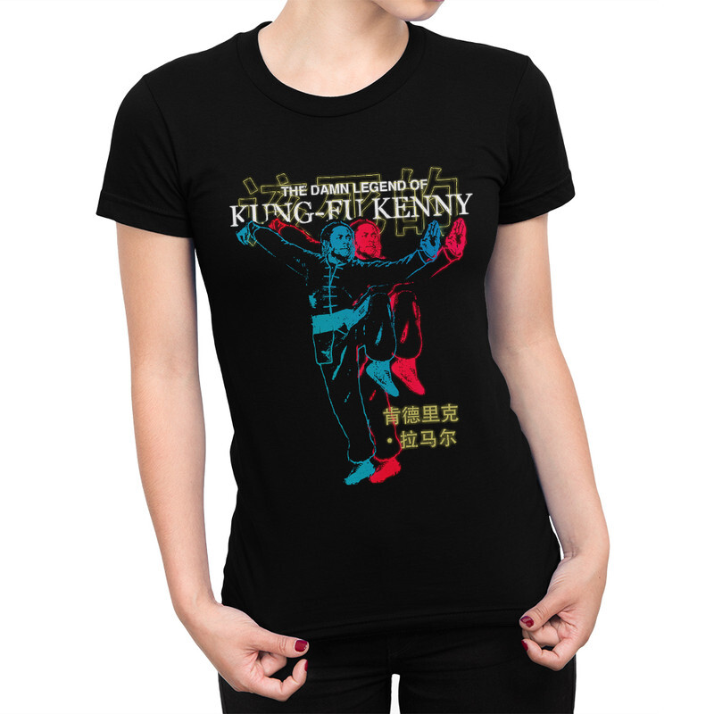 

Футболка женская Dream Shirts Кендрик Ламар 9899109111 черная XL, Кендрик Ламар 9899109111