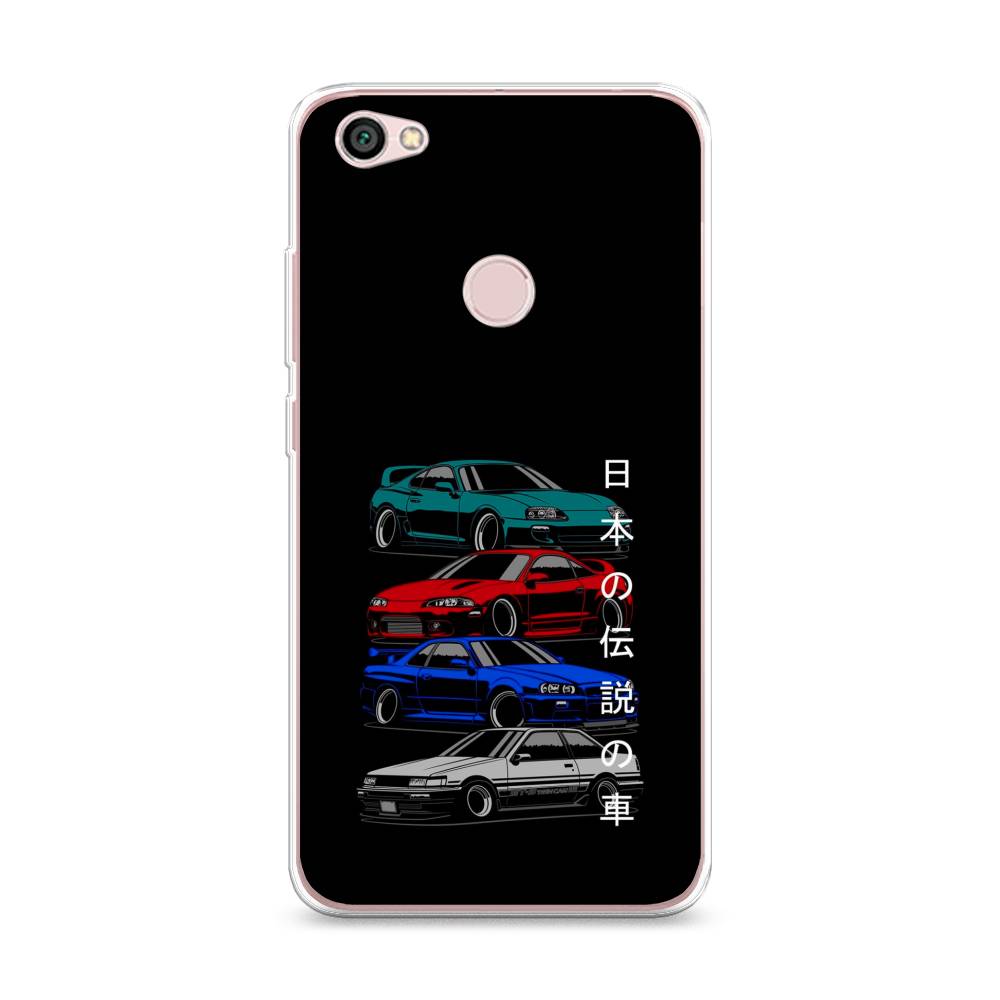 

Чехол Awog на Xiaomi Redmi Note 5A Prime "JDM Legend cars", Разноцветный, 32950-5