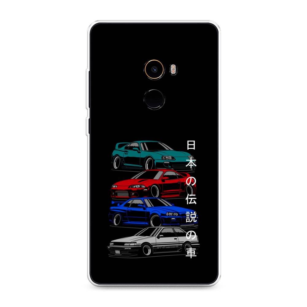 

Чехол Awog на Xiaomi Mi Mix 2 "JDM Legend cars", Разноцветный, 32550-5