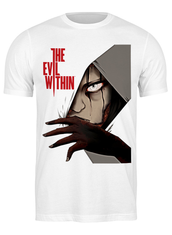 

Футболка мужская Printio The evil within белая 2XL, Белый, The evil within