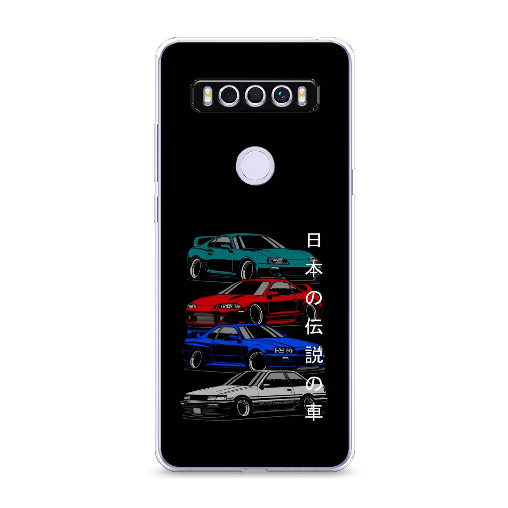 

Чехол Awog на TCL 10 SE "JDM Legend cars", Разноцветный, 290150-5