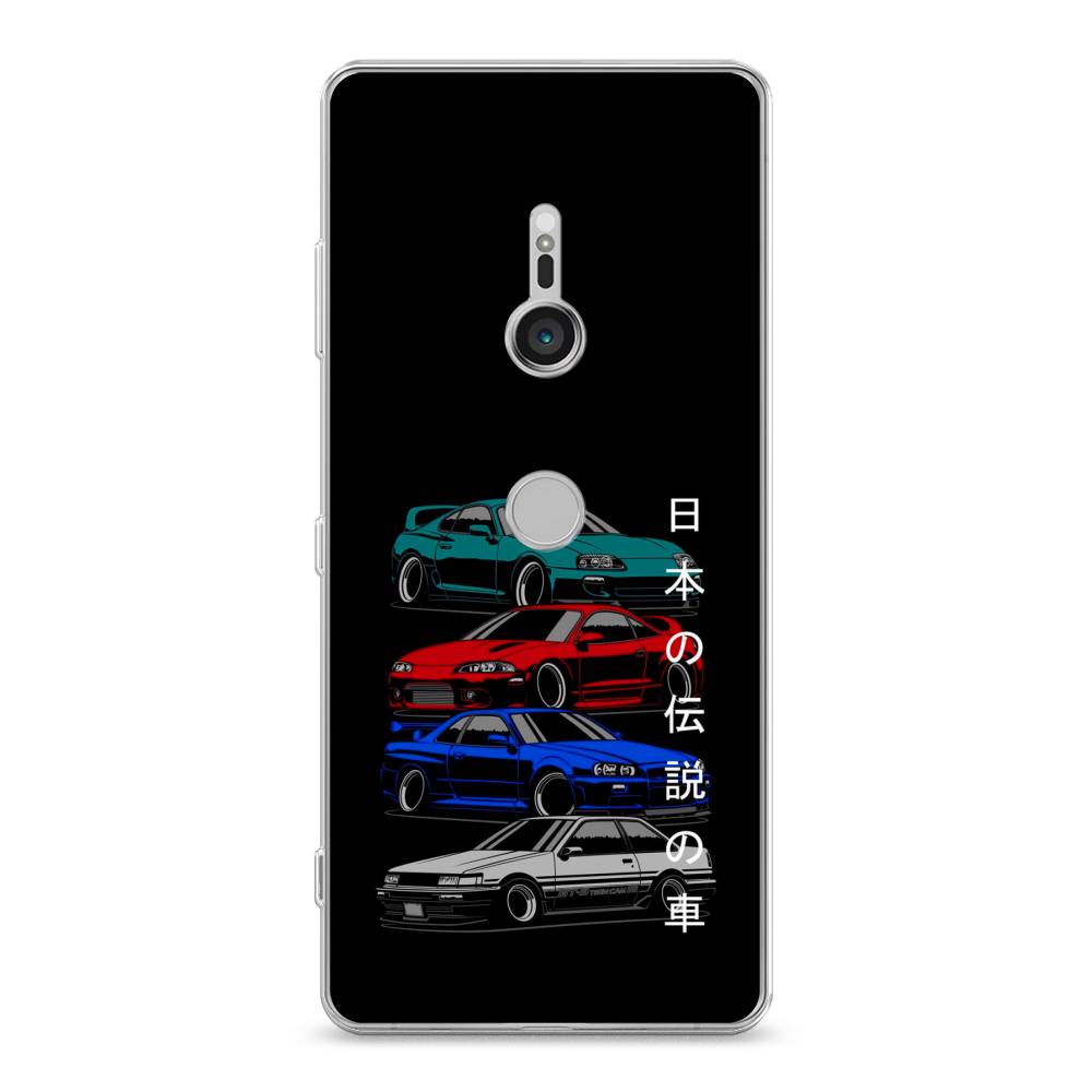 

Чехол Awog на Sony Xperia XZ3 "JDM Legend cars", Разноцветный, 53650-5