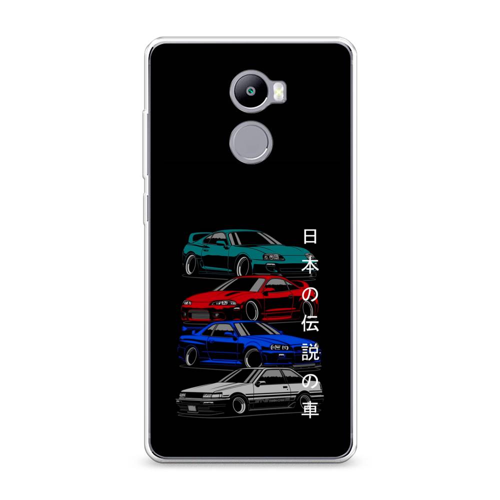 

Чехол Awog на Xiaomi Redmi 4 "JDM Legend cars", Разноцветный, 31150-5