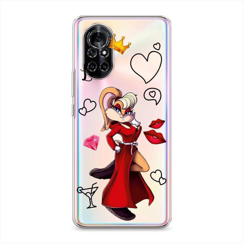 

Чехол на Honor V40 Lite "Rich Lola Bunny", Красный;бежевый;оранжевый, 6105750-6