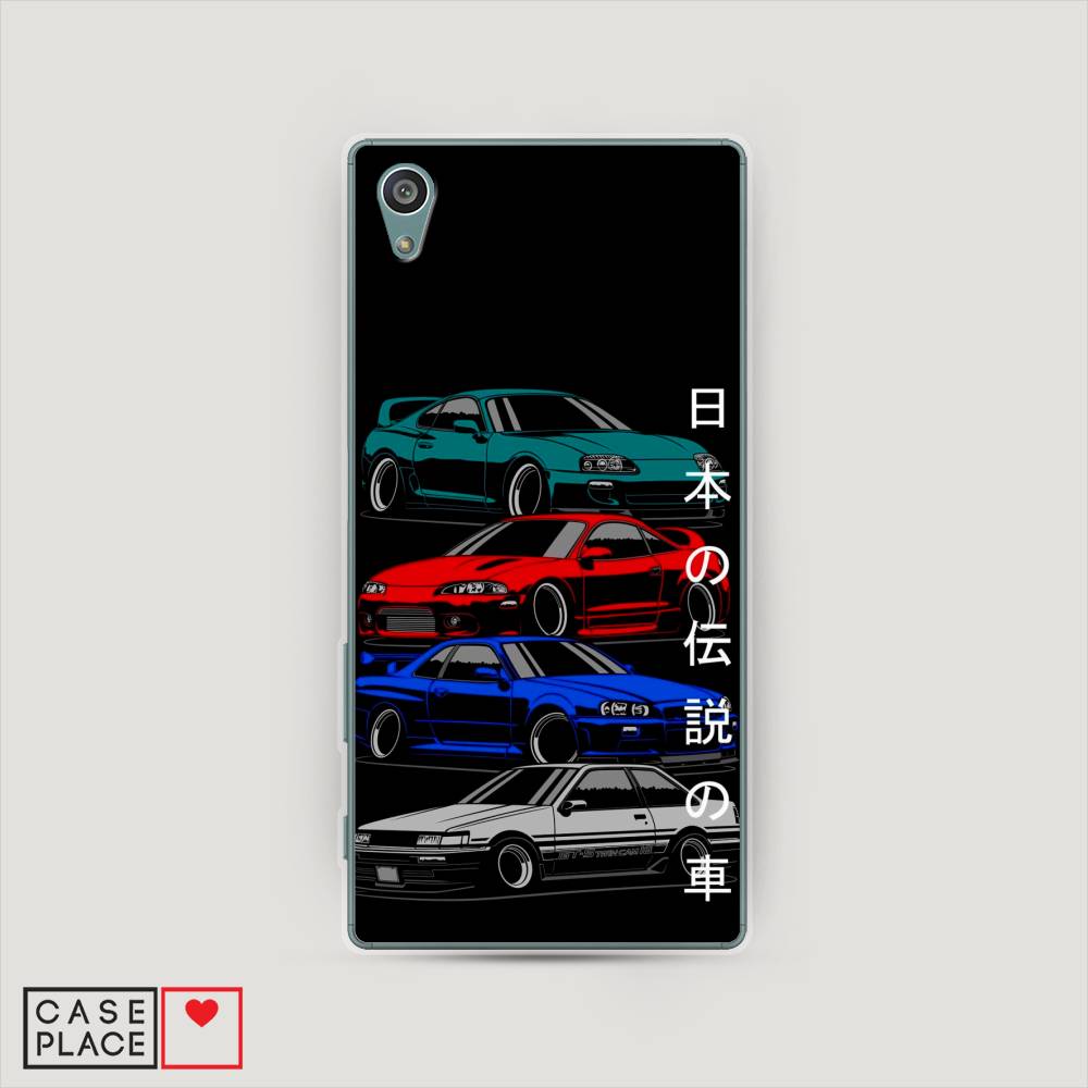 

Чехол Awog на Sony Xperia Z5 (Z5 Dual) "JDM Legend cars", Разноцветный, 52150-5