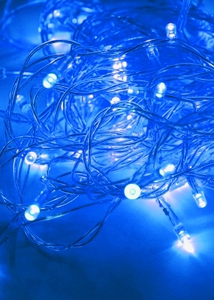 Световая гирлянда новогодняя КОСМОС 6,5 м синий