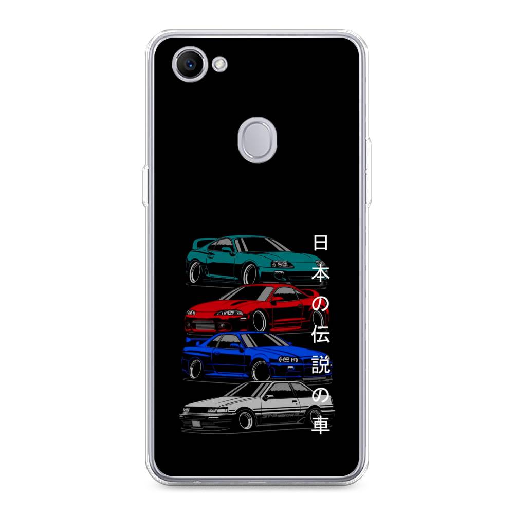 

Чехол Awog на Oppo F7 "JDM Legend cars", Разноцветный, 250350-5