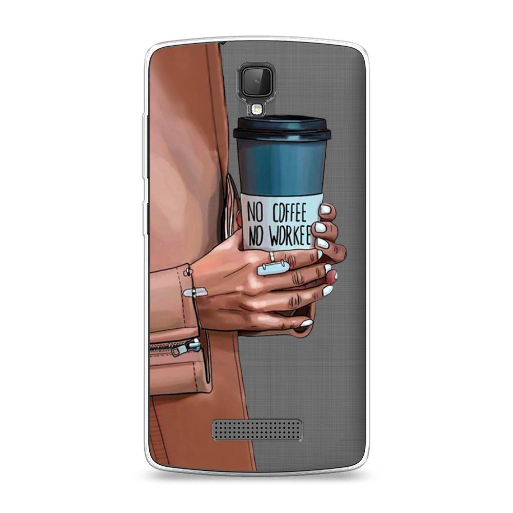 

Чехол Awog на ZTE Blade L5 (L5 Plus) / ЗТЕ Блэйд L5 (L5 Plus) "No coffee", 130350-7