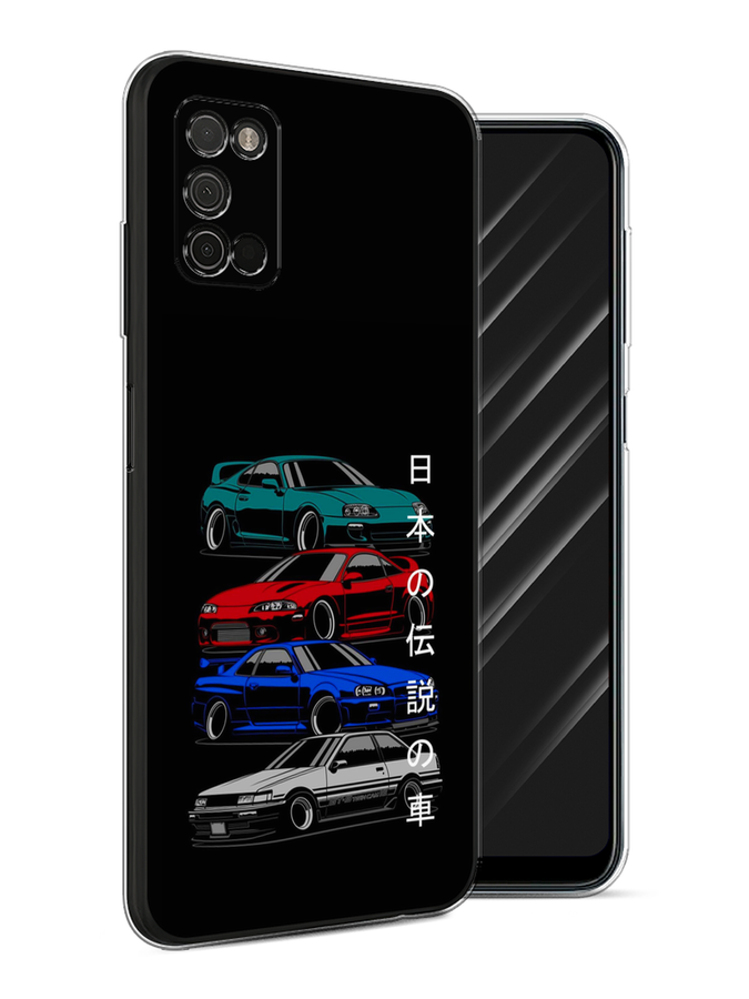 

Чехол Awog на Samsung Galaxy A03S / Самсунг A03S "JDM Legend cars", Разноцветный, 2103250-5