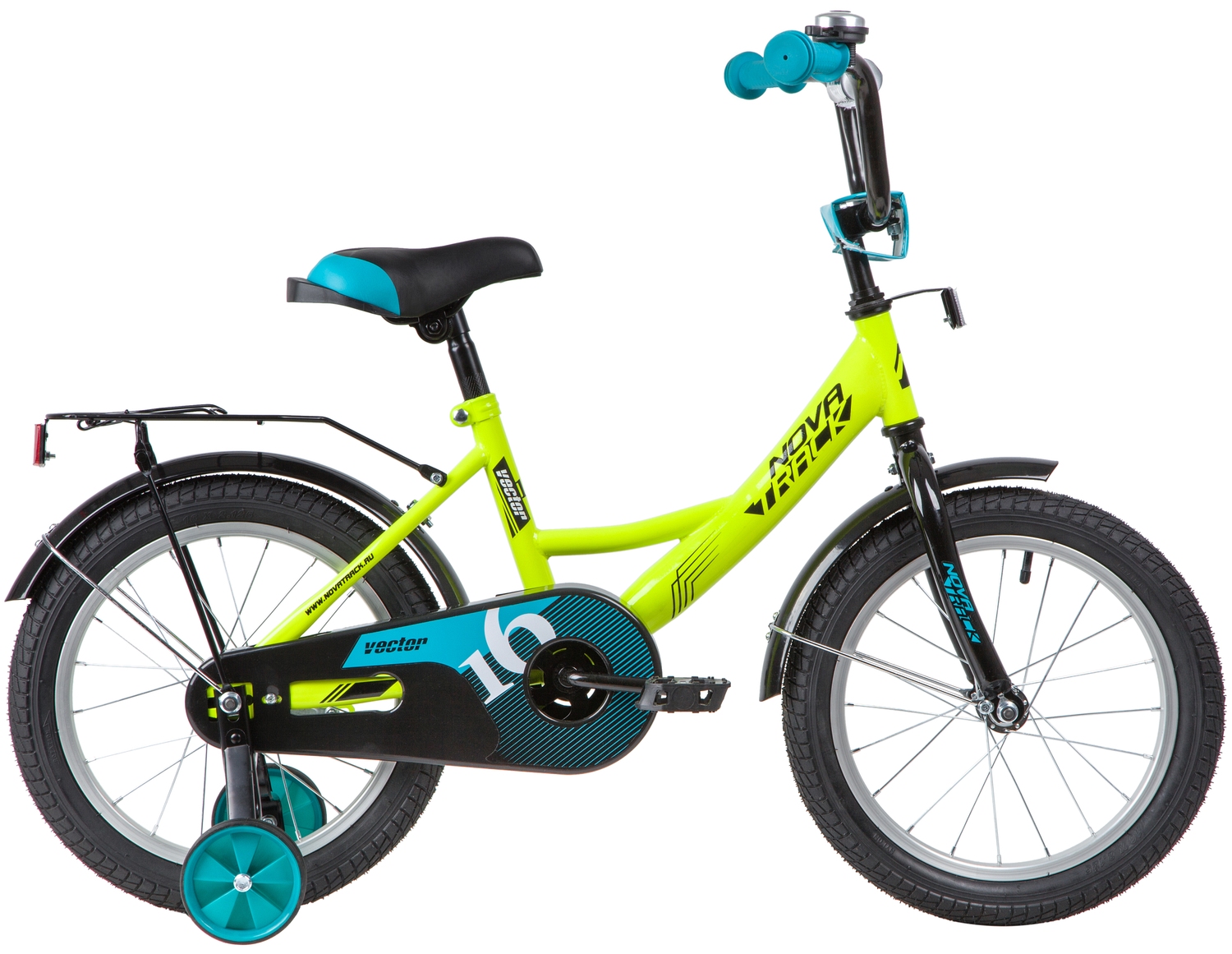 

Велосипед NOVATRACK 16 VECTOR салатовый