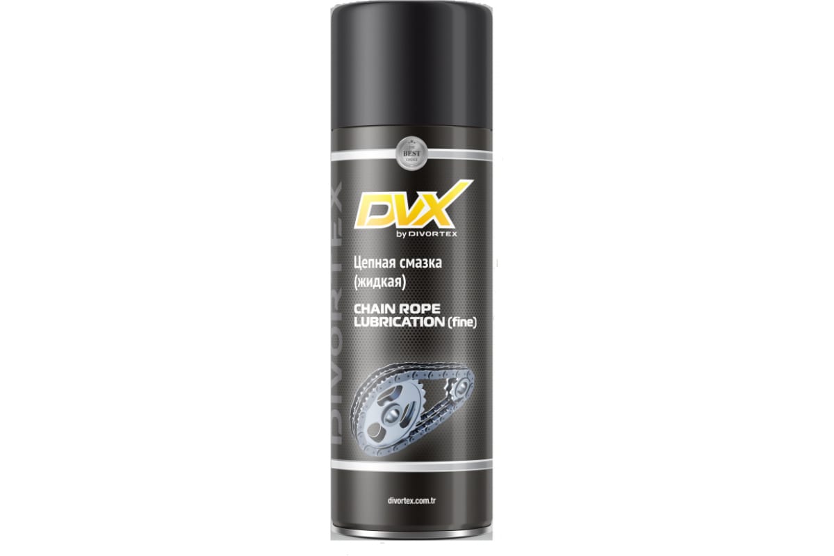 

Смазка цепная DVX Chain Rope Lubrication, синтетическая, жидкая 400 мл ., Прозрачный, Chain Rope Lubrication