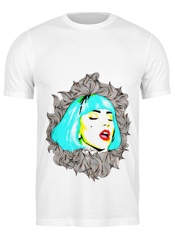 

Футболка мужская Printio Lady gaga белая 3XL, Белый, Lady gaga