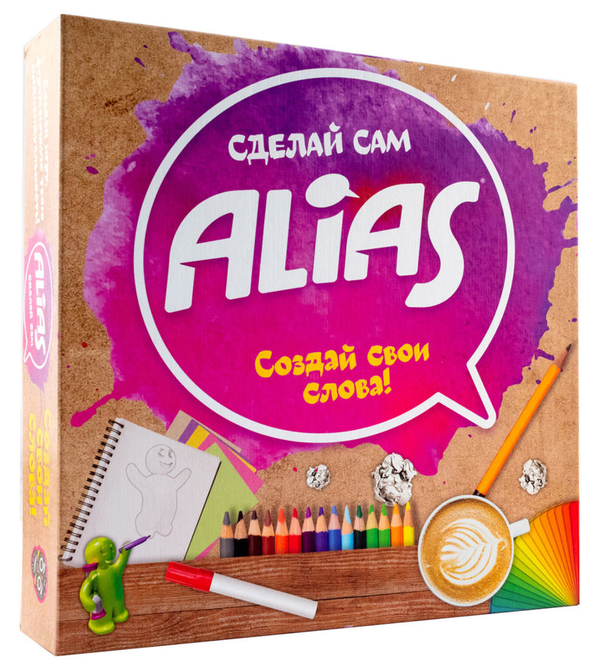 фото Настольная игра alias сделай сам tactic games