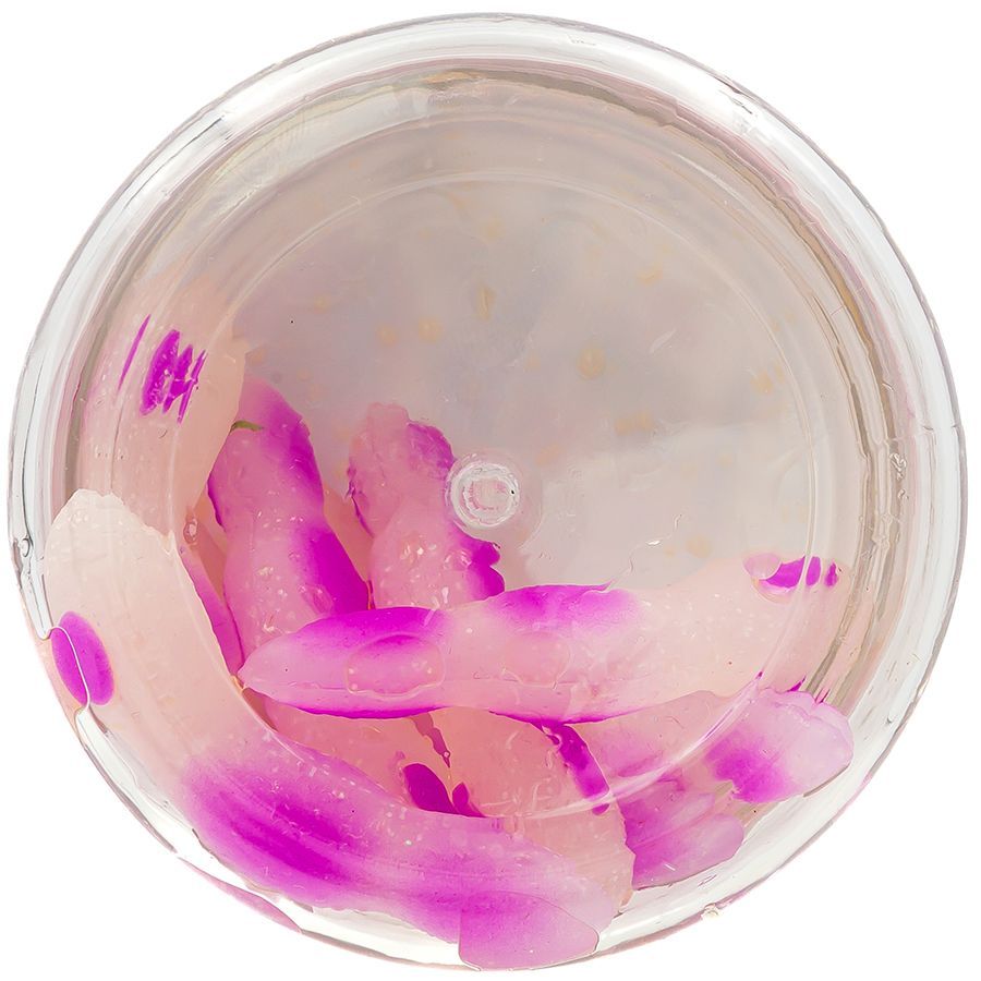 Силиконовая приманка Nyaski.Club Горох сыр 45 мм 2.2 гр цвет фиолет перламутр 8 шт