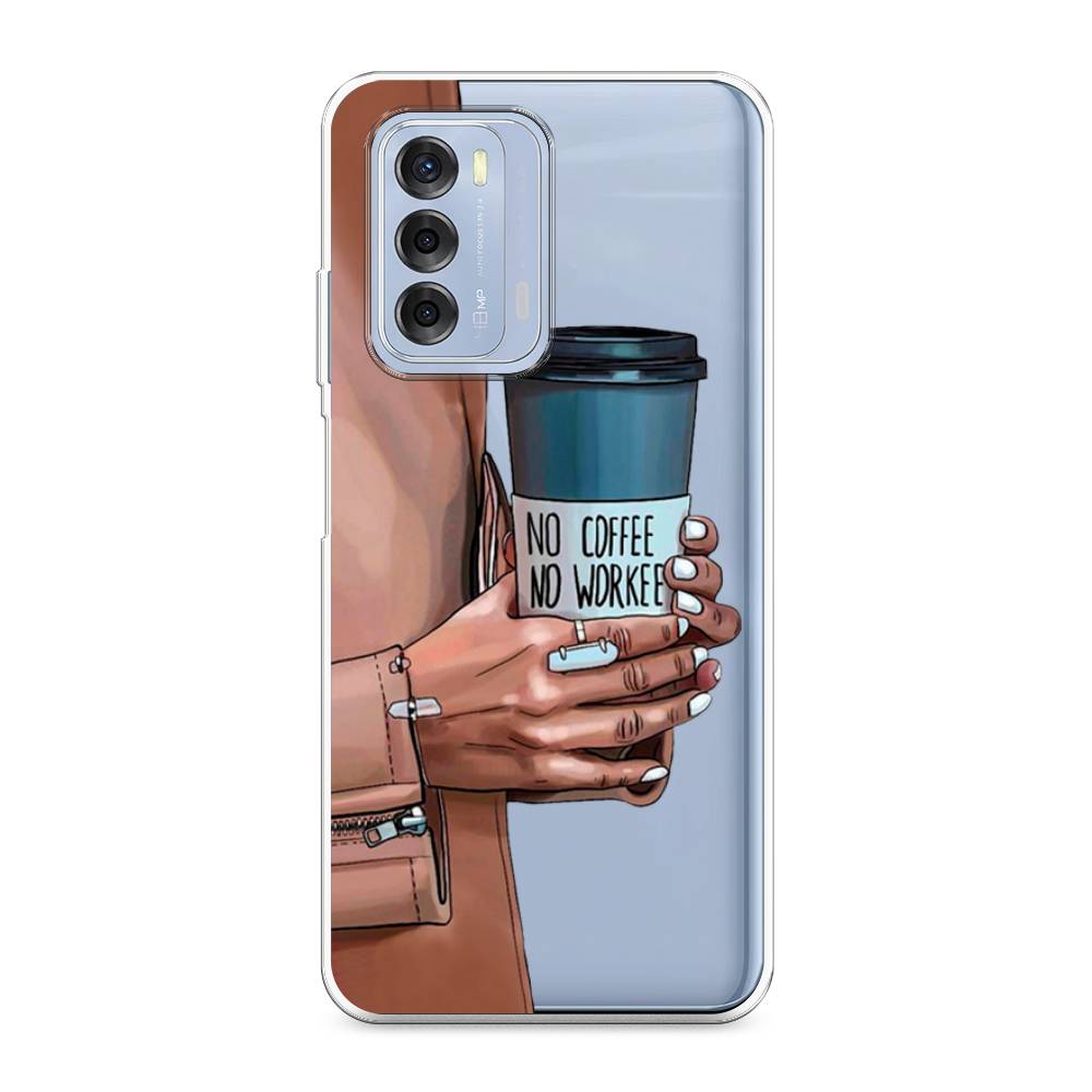 

Чехол Awog на ZTE Blade V40 / ЗТЕ Блэйд V40 "No coffee", Разноцветный, 136150-7