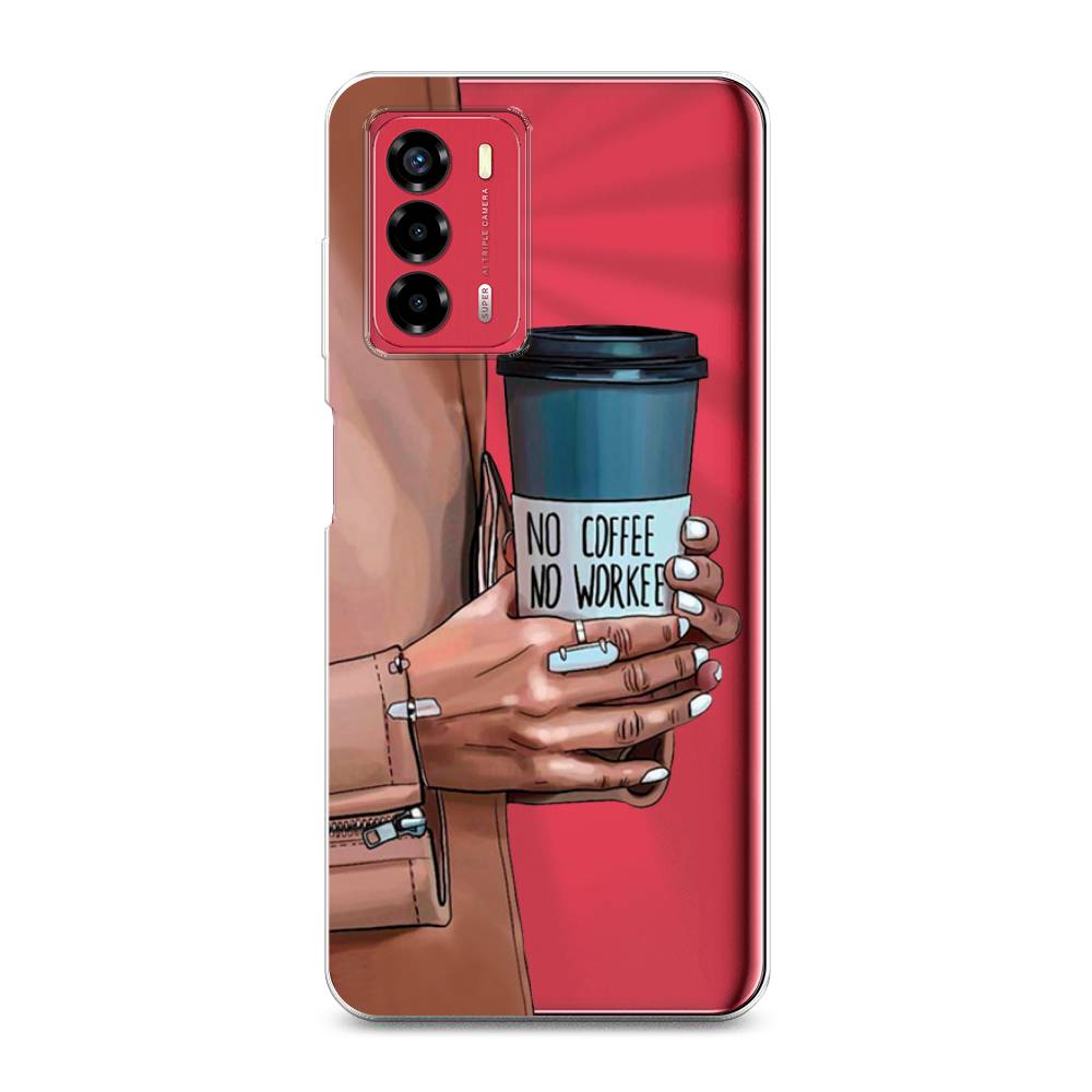 

Чехол Awog на ZTE Blade V40 Vita / ЗТЕ Блэйд V40 Vita "No coffee", 135650-7
