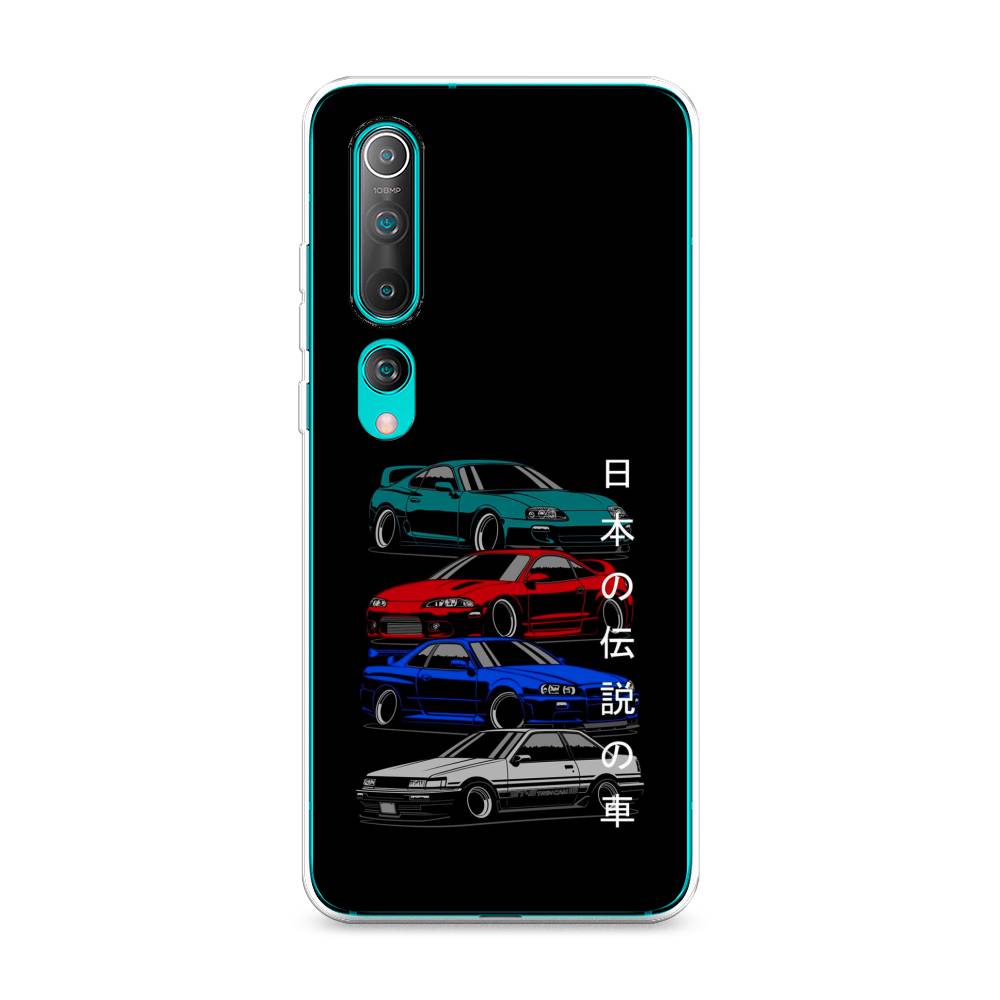 

Чехол Awog на Xiaomi Mi 10 "JDM Legend cars", Разноцветный, 37550-5