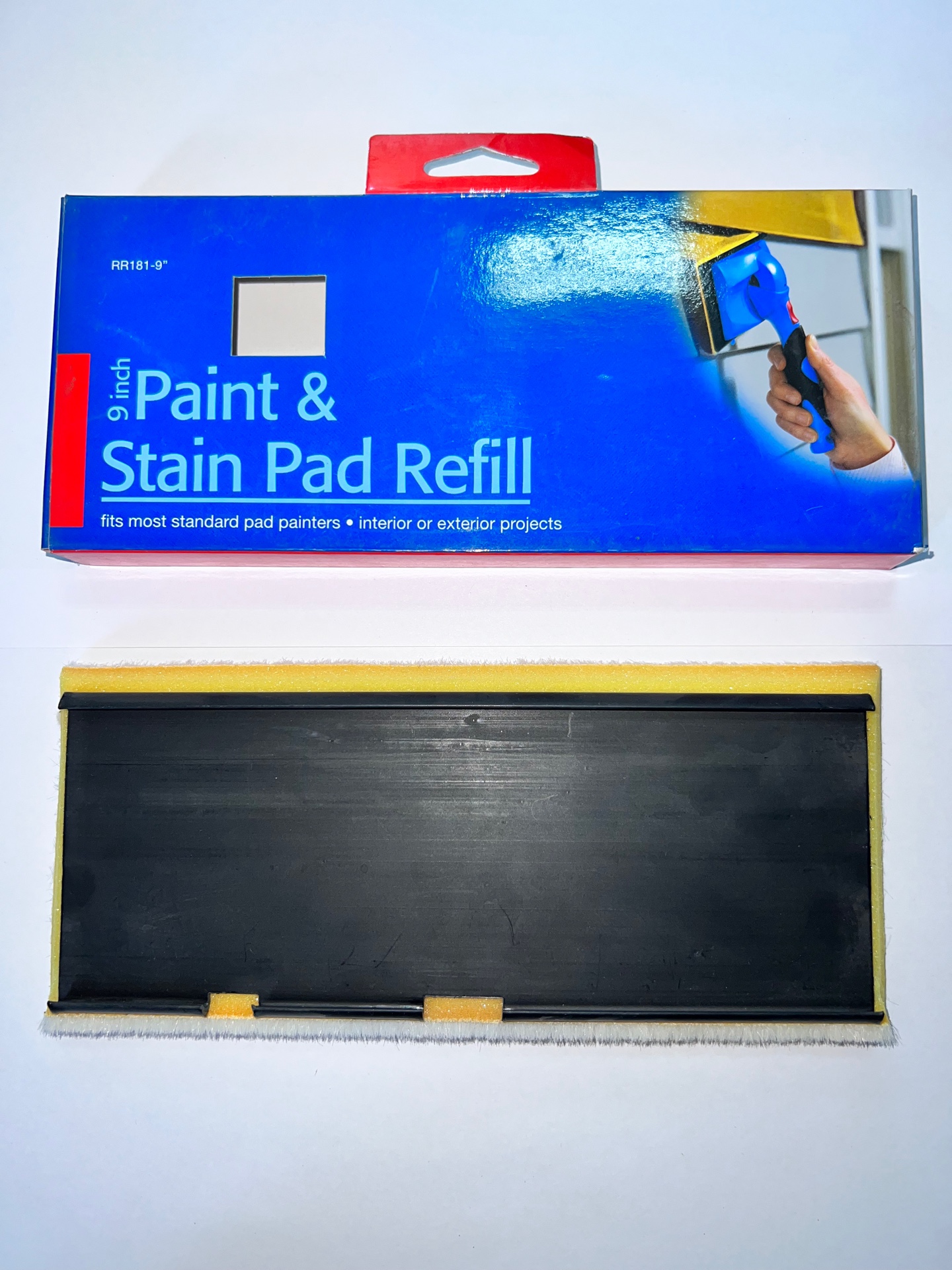 Сменные подушечки для аппликатора WOOSTER PAINT&STAIN PAD RR180-9 сменные блоки для ролика антишерсть пижон 21 лист 4 шт в упаковке