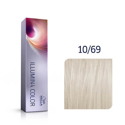 

Wella, Крем-краска Illumina Color 10/69 Яркий блонд фиолетовый сандре, 60мл